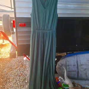 Banana Republic tank dress with front ruching, size 8